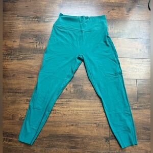 YPB High-Rise Teal Stretch Leggings